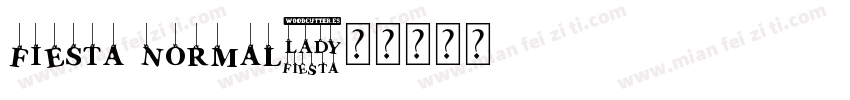 Fiesta Normal字体转换